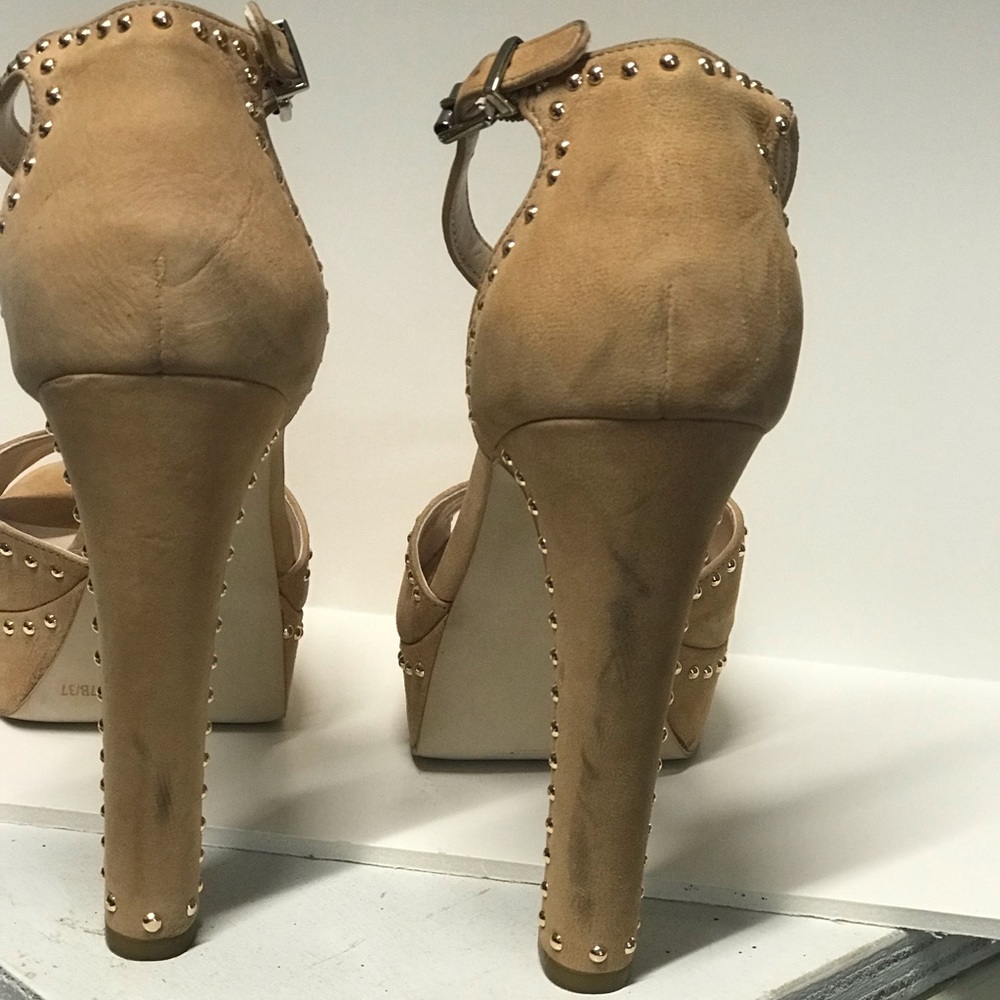 Bcbgeneration Platform Nude Heels - image 3